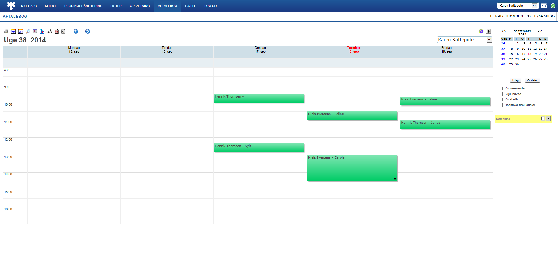 Vettigo online journalsystem til dyrlger